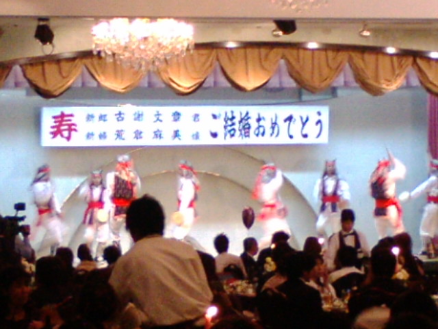 新郎新婦のお手伝い!