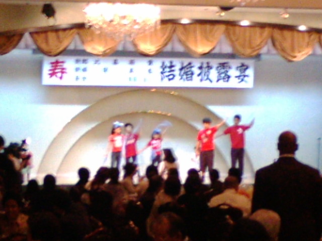 新郎新婦のお手伝い!
