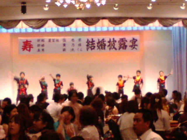 新郎新婦のお手伝い!