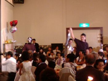 新郎新婦のお手伝い!