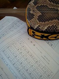 三線習うわ