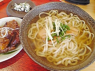 軟骨そば細麺