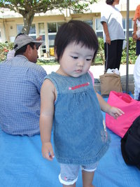 運動会の応援に 2008/10/20 07:27:00