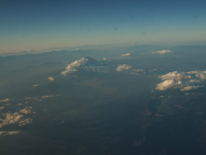 お空からの富士山