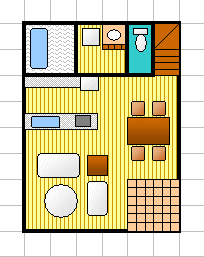 21坪の家:無料間取りソフトでつくるローコスト住宅