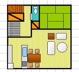 ローコスト住宅のつくりかた:箱の家の間取