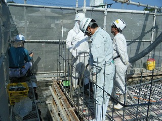 コンクリ打ち