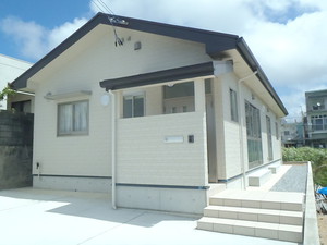 ロフトのある新築木造平屋建て マイホーム完成で~す!
