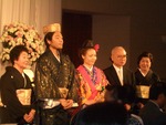 いとこの結婚披露宴♪