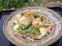 ゴーヤーちゃんぷるー定食復活 2008/05/19 10:57:54