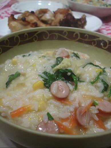 野菜たっぷりのおじや