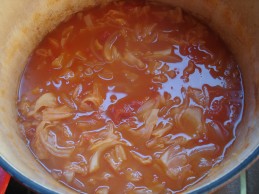 トマトクリームシチュー★エスニック風味