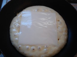 ハムチーズホットケーキ