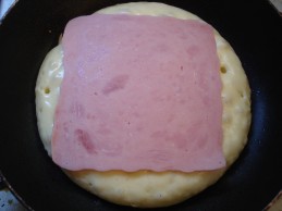ハムチーズホットケーキ