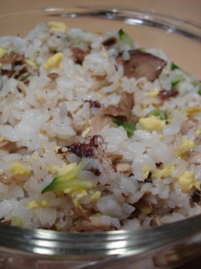 煮魚でちらし寿司