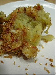 丸めないコロッケバジル風味
