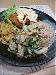 カツオフライのタルタルソース★ワンプレートディナー