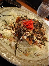 お好み焼き風チキンカツ