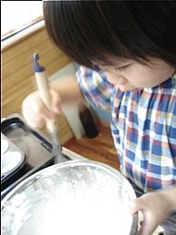 4歳でも作れる★簡単ふわふわマフィン★
