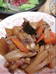 軟骨ソーキの甘辛煮