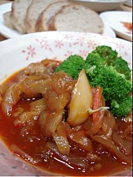 軟骨ソーキのバーベキューソース煮