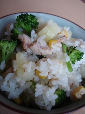 北海道ごはん☆具たくさんの炊き込みご飯