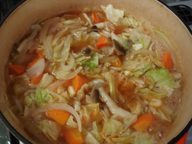 作り置き野菜スープでアレンジ料理