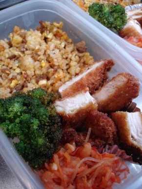 最近のお弁当