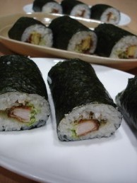節分の日の海苔巻き