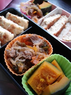 最近のお弁当