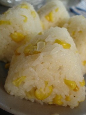 生とうもろこしでとうきびご飯