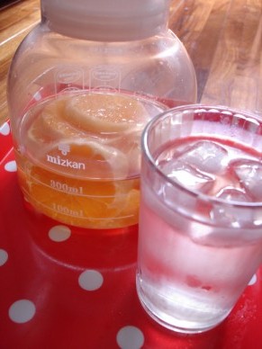 オレンジとリンゴ酢のサワードリンク