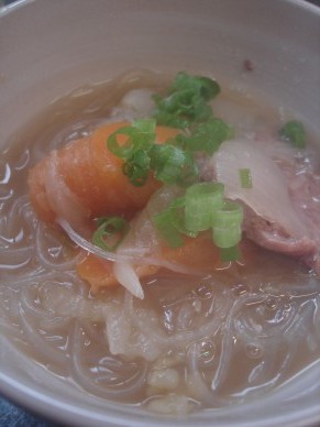 牛すじ入りポトフ