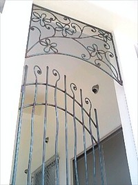 アイアンドア取り付け完了～。 2008/06/05 07:08:00
