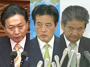 鳩山総理に県外移設要求を報告