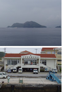 久米島~渡名喜島経由