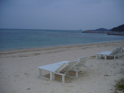 久米島~19時ごろのイーフビーチ