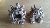 シーサー体験作り(海廊窯・みろうがま)