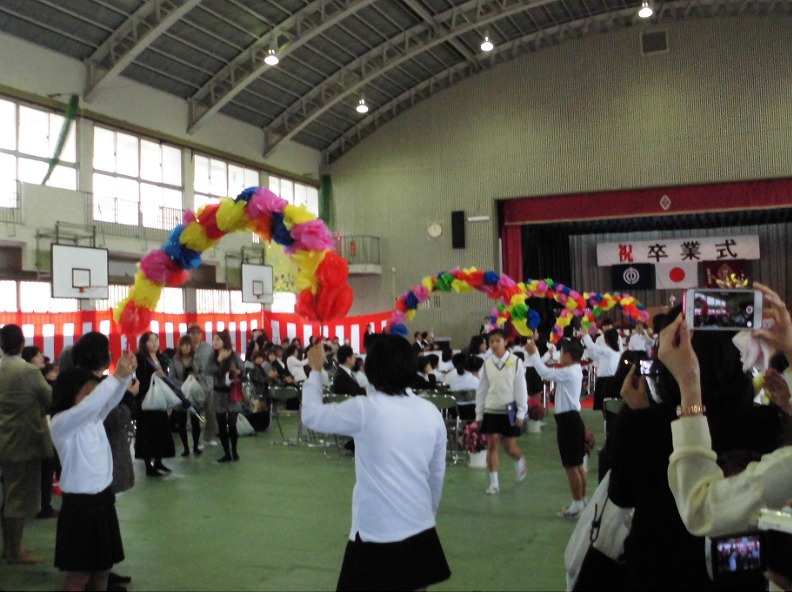 神原小学校卒業式2016.3.24