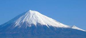 富士山初冠雪