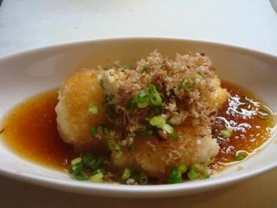 揚げ出しゆし豆腐完成!!