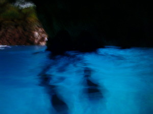 沖縄　青の洞窟　ダイビング　託児
