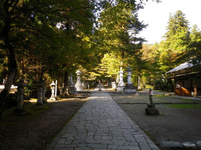 華厳寺で紅葉を楽しみ、そして恐怖体験をする。