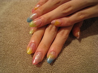 虹ネイル 2008/08/14 21:22:10
