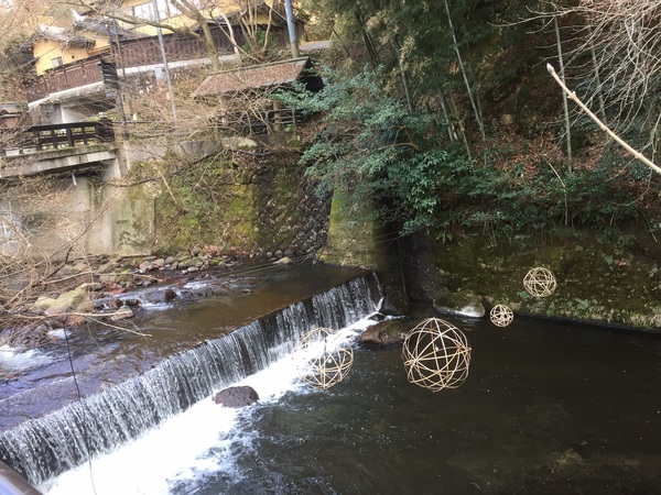 黒川温泉でのんびりと 黒川温泉でのんびりと