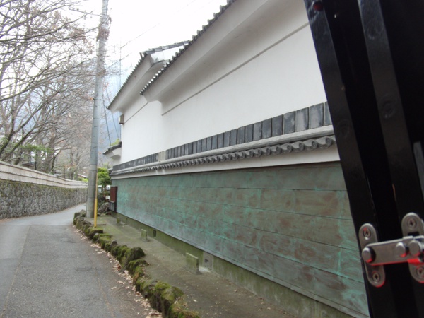 湯布院の街の人力車