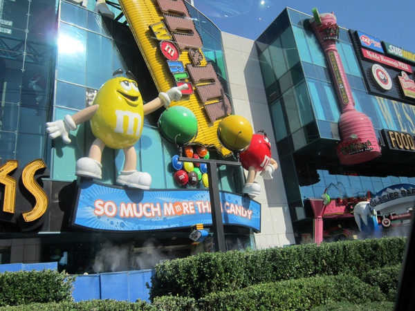 ラスベガスのm&mショップ