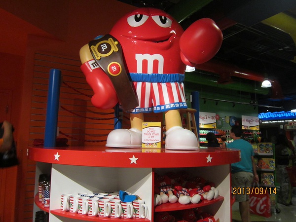 ラスベガスのm&mショップ
