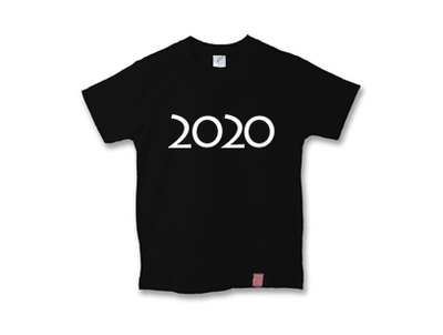 2020年のTシャツです。　今年はいろいろイベントがありますので、このTシャツは使えますよ！