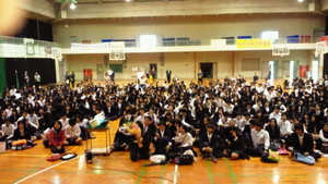 陽明高校講演会に感動♪